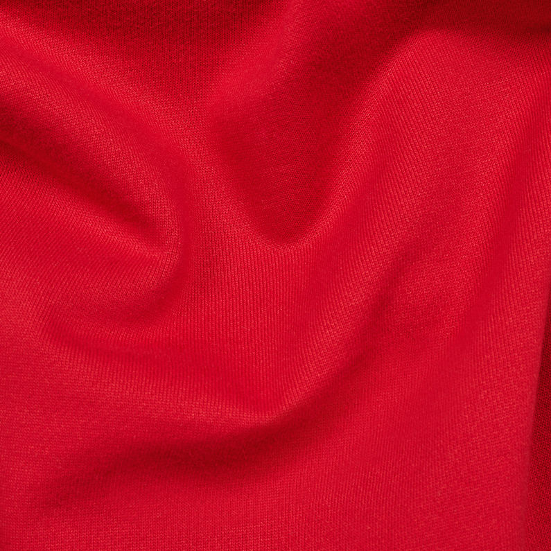 G-STAR® Chinese NY Slim Cropped Sweat Pant Red fabric shot