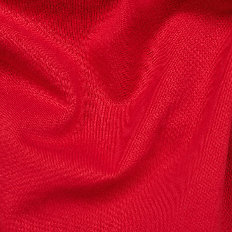 G-Star RAW® Chinese NY Slim Cropped Sweat Pant Red fabric shot
