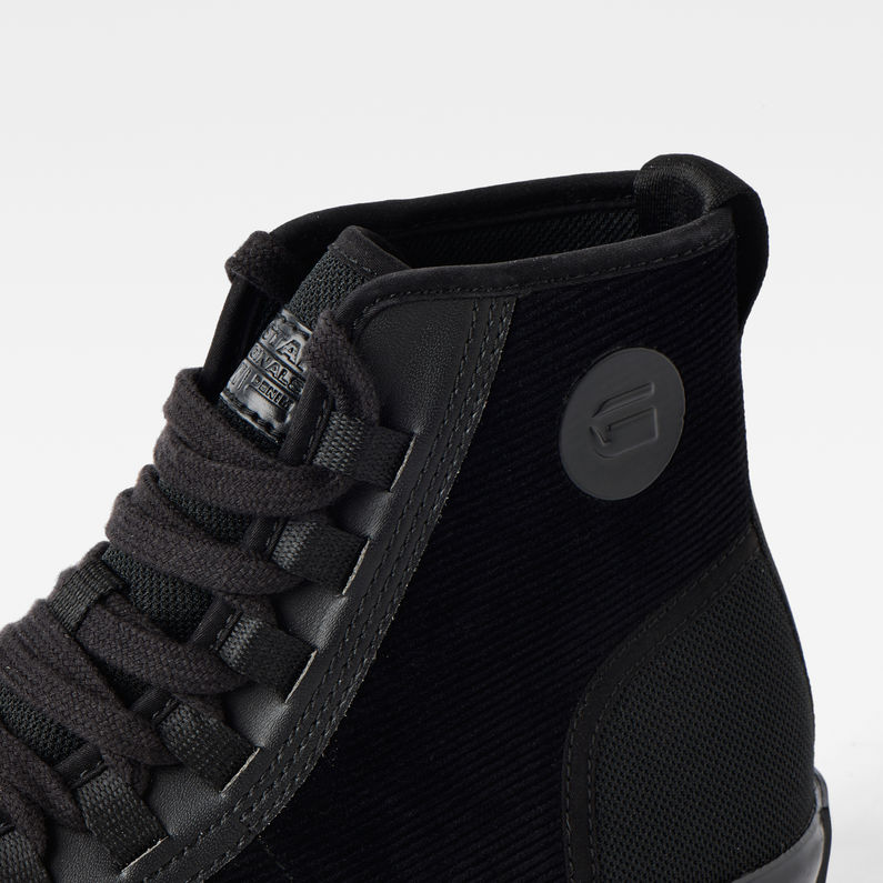 G-STAR® Rackam Scuba Mid Sneakers Black detail