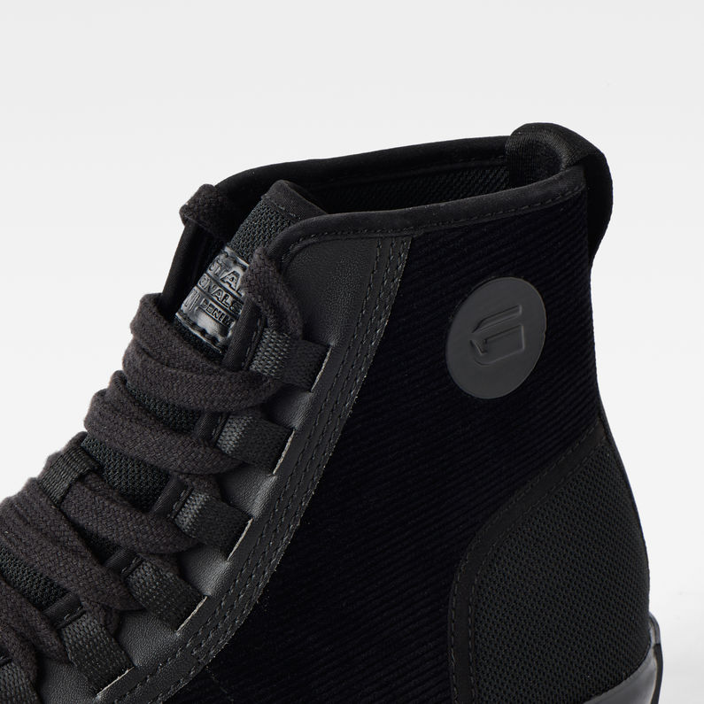 G-Star RAW® Rackam Scuba Mid Sneakers Noir detail