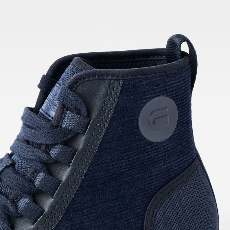 G-STAR® Rackam Scuba Mid Sneakers Mittelblau detail