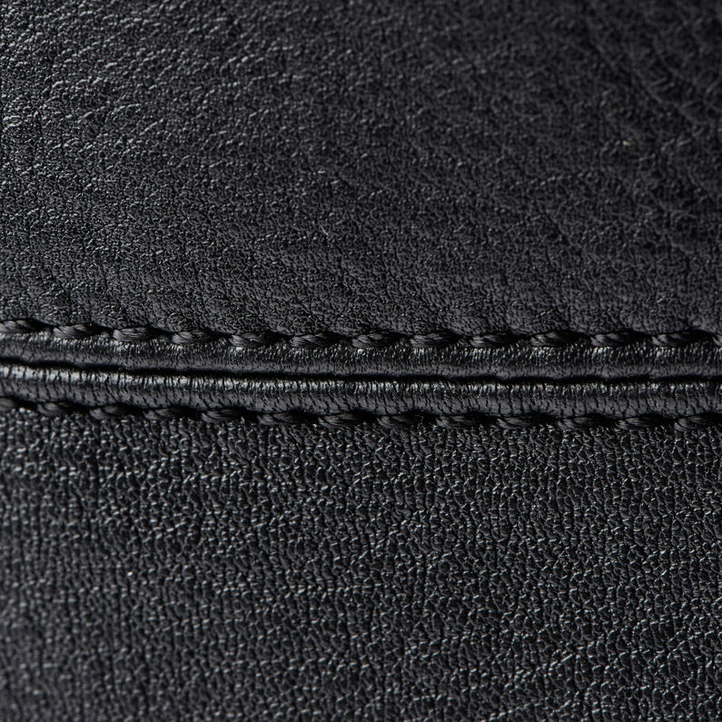 G-Star RAW® Vaan Backpack Leather Zwart fabric shot