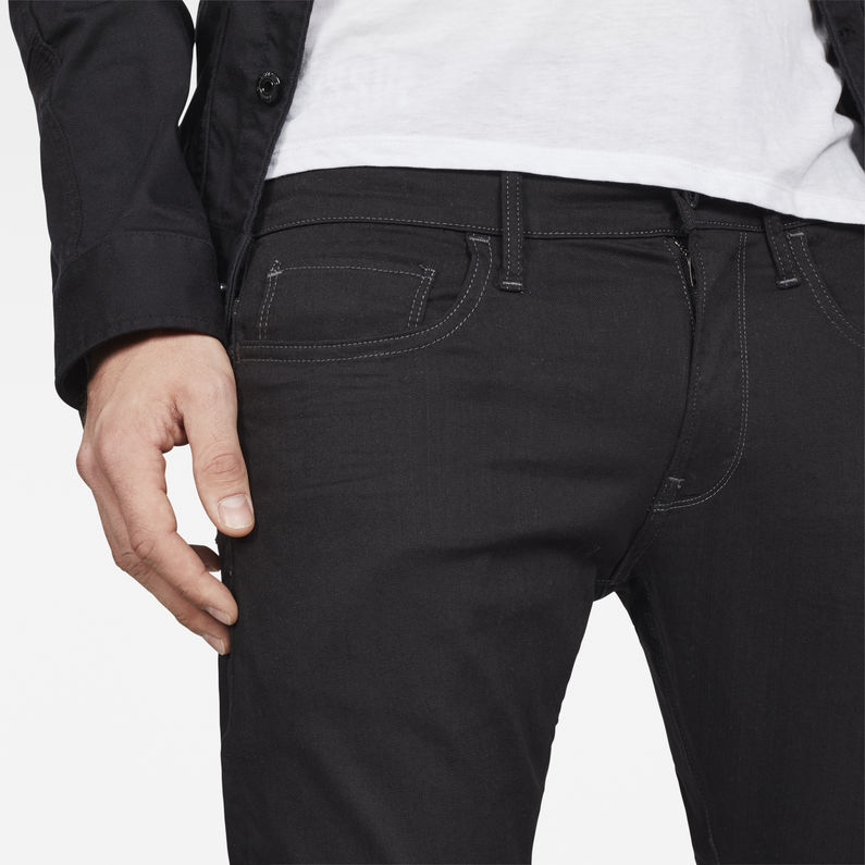 G-Star RAW® Revend Deconstructed Super Slim Jeans Black