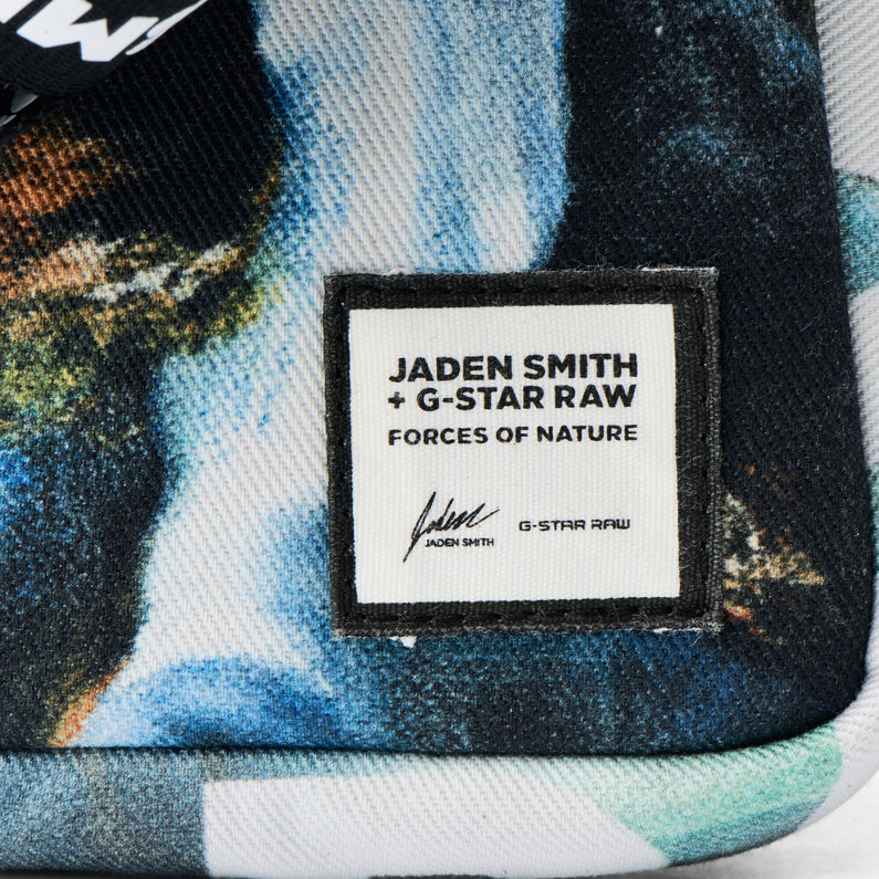 G-Star RAW® Estan RFTP Water Pouch Medium blue detail shot