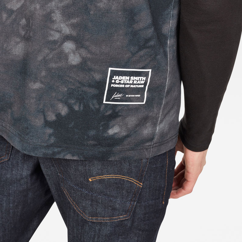 G-Star RAW® Cyrer Eclipse Loose T-Shirt Black detail shot