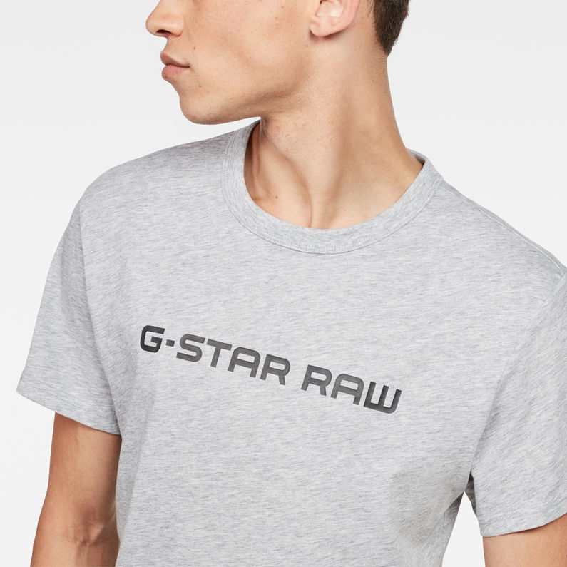 G-Star RAW® Loaq T-Shirt Gris detail shot