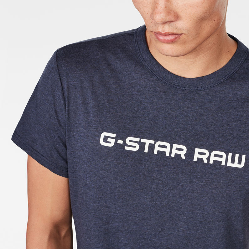G-Star RAW® Loaq T-Shirt Dark blue detail shot