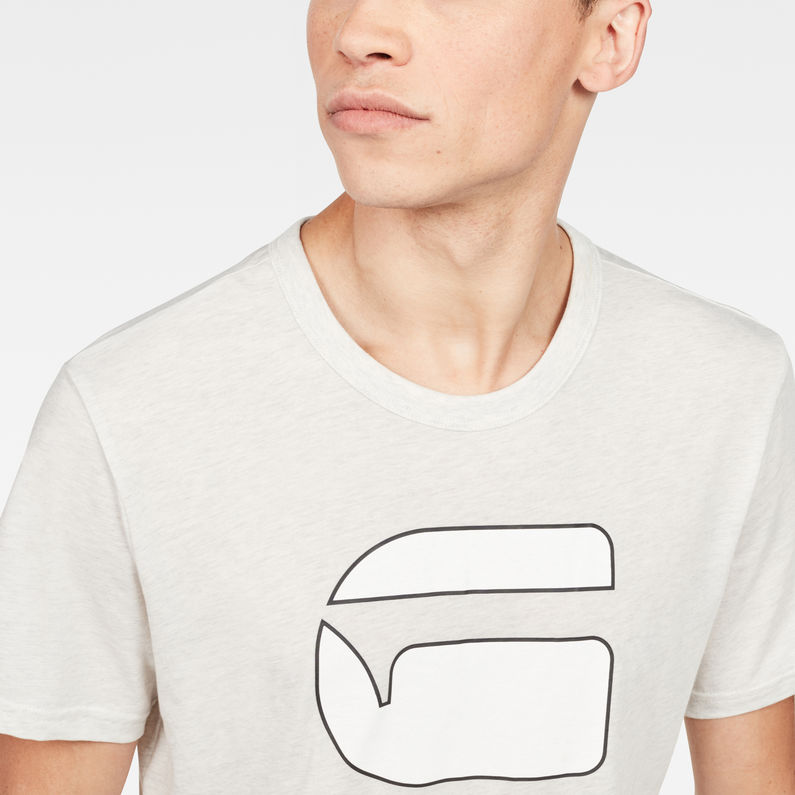 G-Star RAW® Cadulor T-Shirt White detail shot
