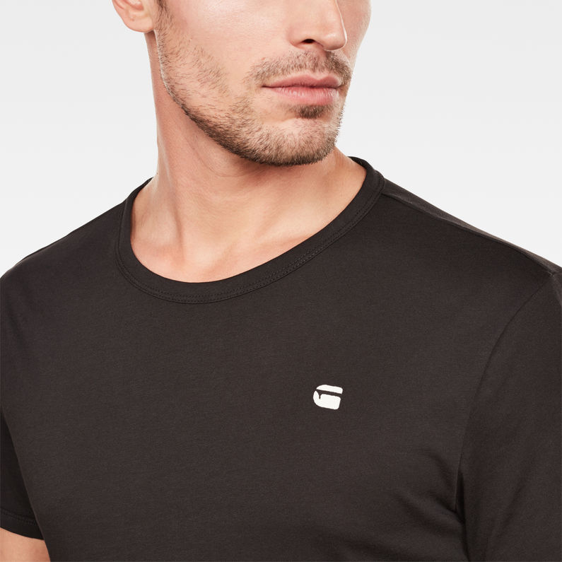 G-Star RAW® Base-S T-Shirt Black detail shot
