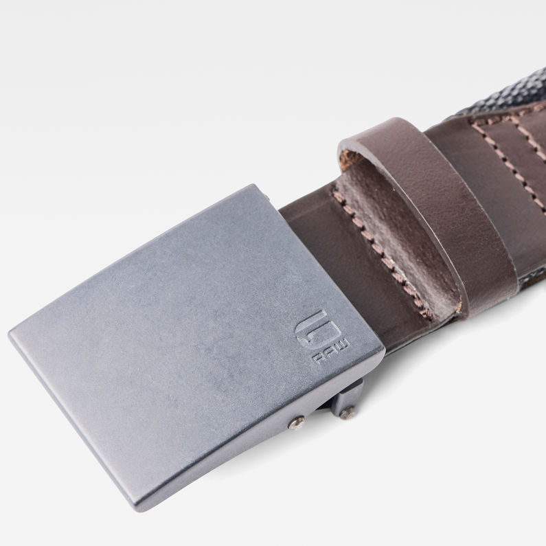 G-STAR® Data Webbing Belt Multi couleur detail shot buckle