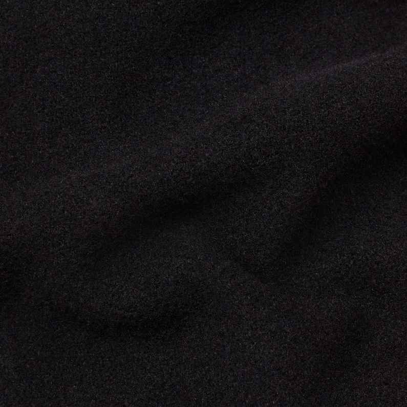 G-Star RAW® Minor Teddy Wool Classic Jacket Schwarz fabric shot