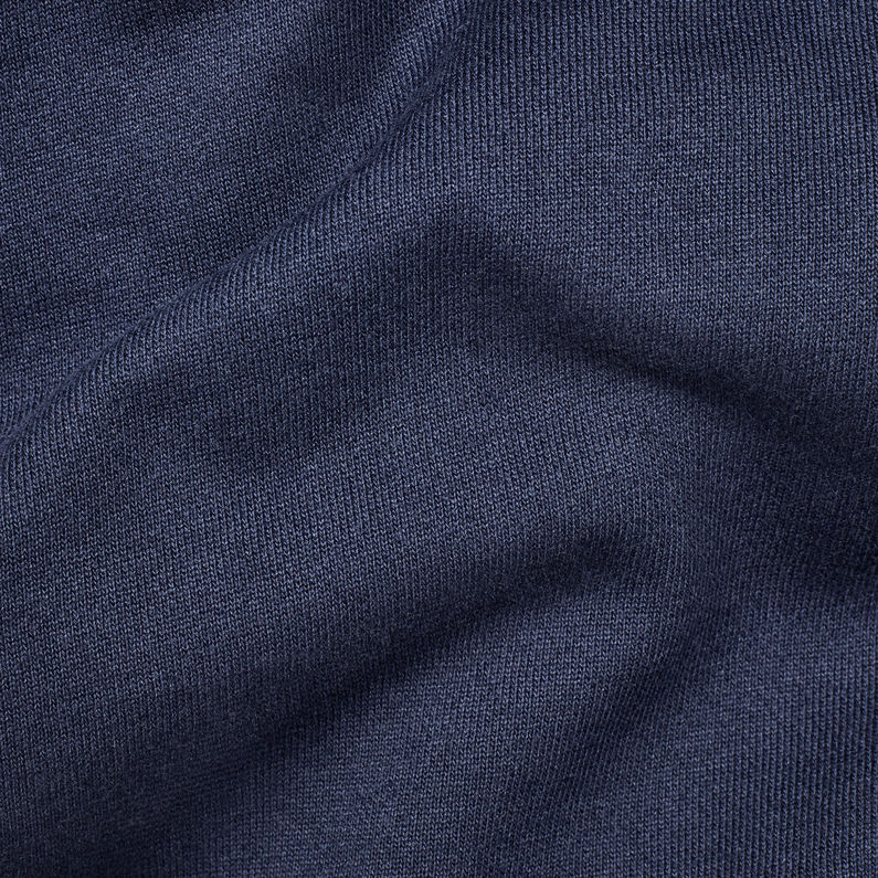G-Star RAW® Graphic 13 Shield Core Sweater Dark blue fabric shot