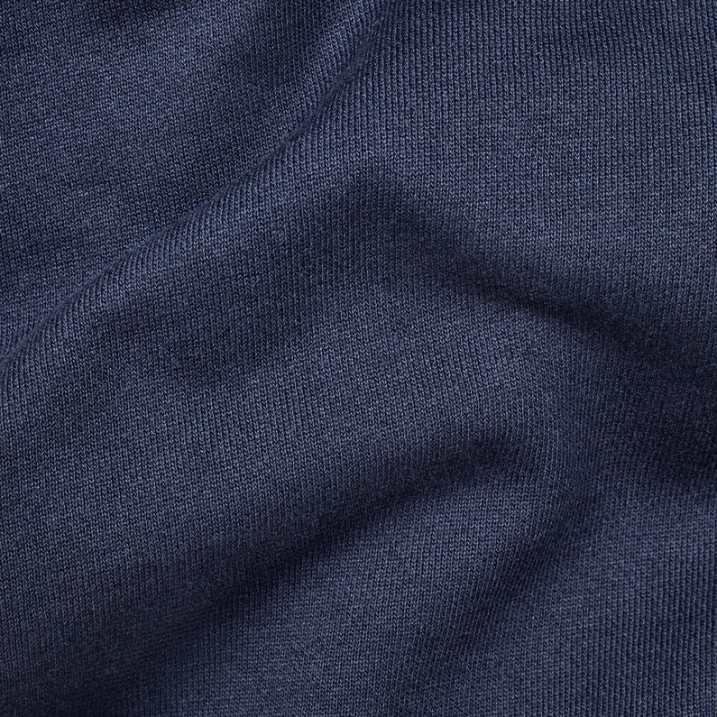 G-Star RAW® Graphic 13 Shield Core Sweater Dunkelblau fabric shot
