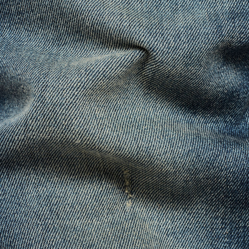 G-Star RAW® Cny Type C 3D Low Waist Boyfriend Jeans Bleu foncé fabric shot