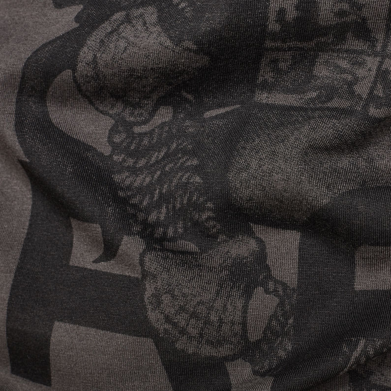 G-Star RAW® Graphic 1 T-Shirt Grey fabric shot