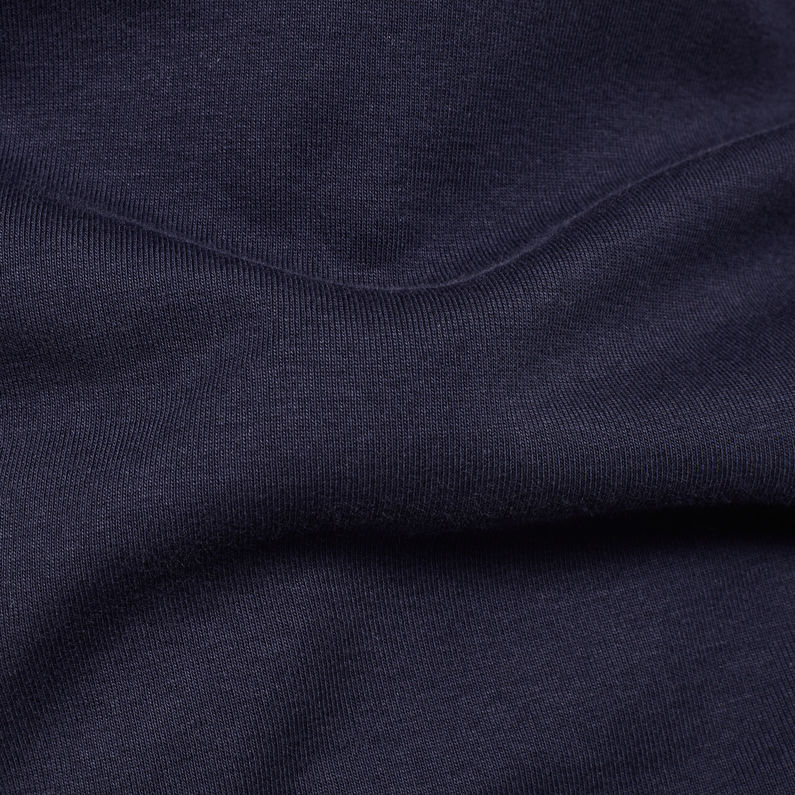 G-Star RAW® Korpaz Slim T-Shirt Dark blue fabric shot