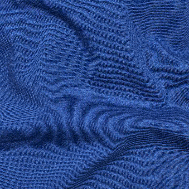 G-Star RAW® Graphic 4 Slim T-Shirt Bleu moyen fabric shot
