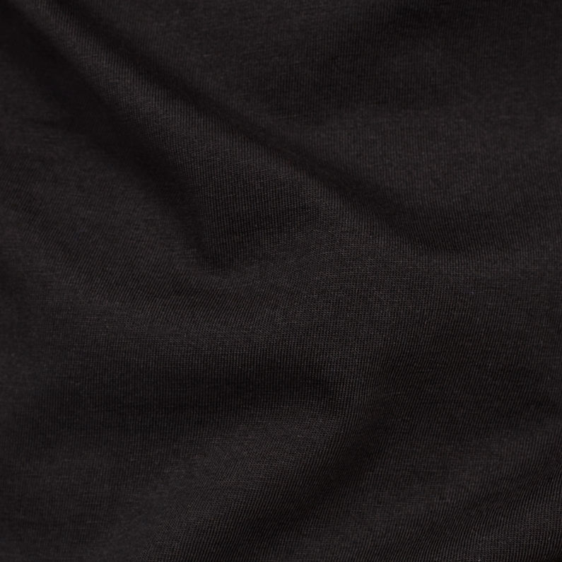 G-Star RAW® Graphic 8 T-Shirt Black fabric shot