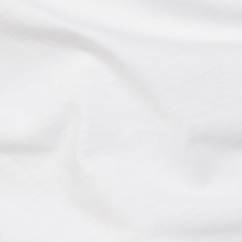G-Star RAW® Graphic 9 T-Shirt White fabric shot