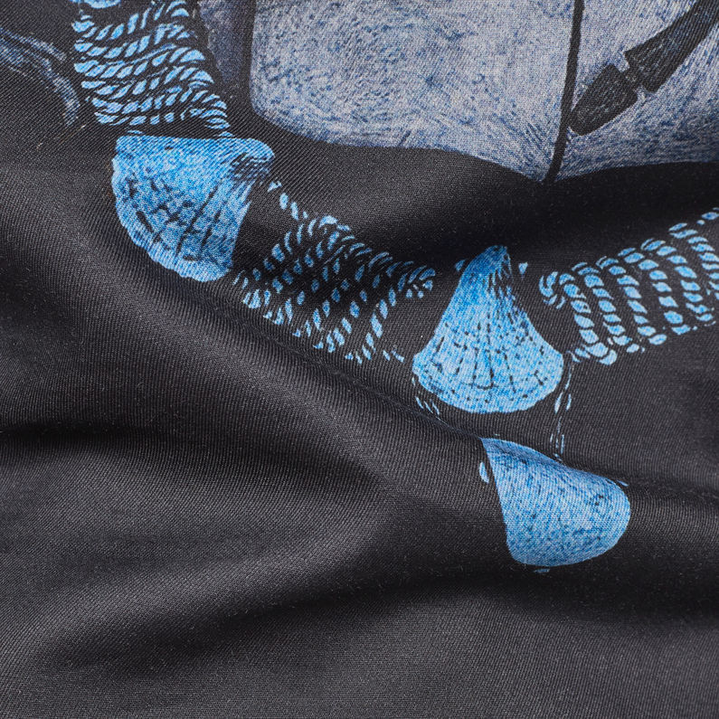 G-Star RAW® Road Shirt Azul oscuro fabric shot