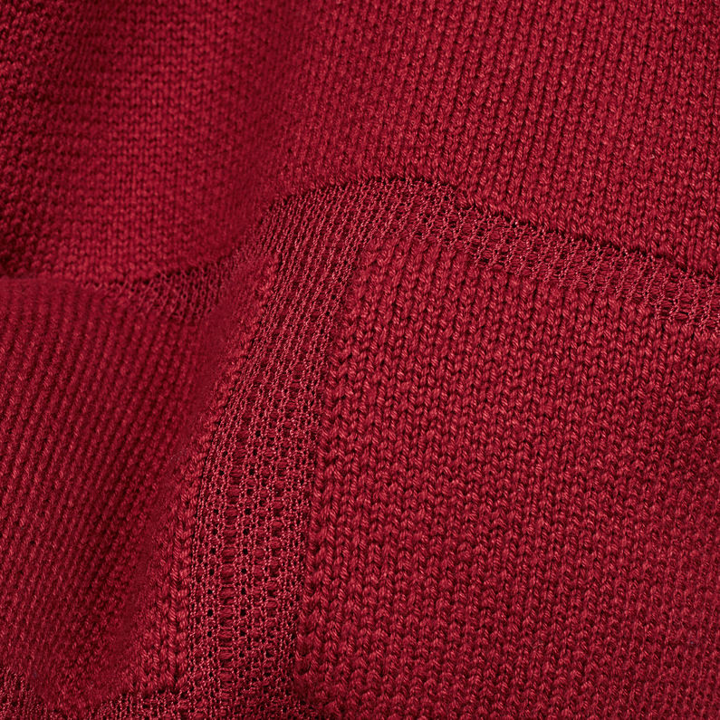 G-Star RAW® Suzaki Pro Knit Red fabric shot