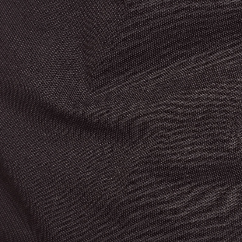 G-Star RAW® Starkon Polo Zwart fabric shot