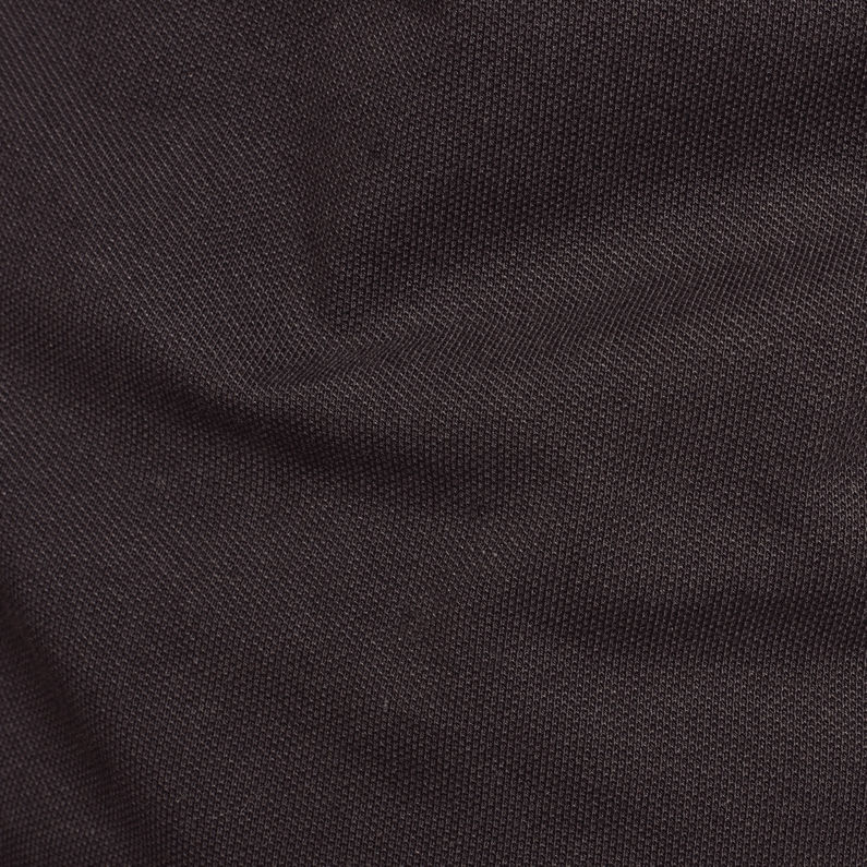 G-STAR® Starkon Polo Black fabric shot