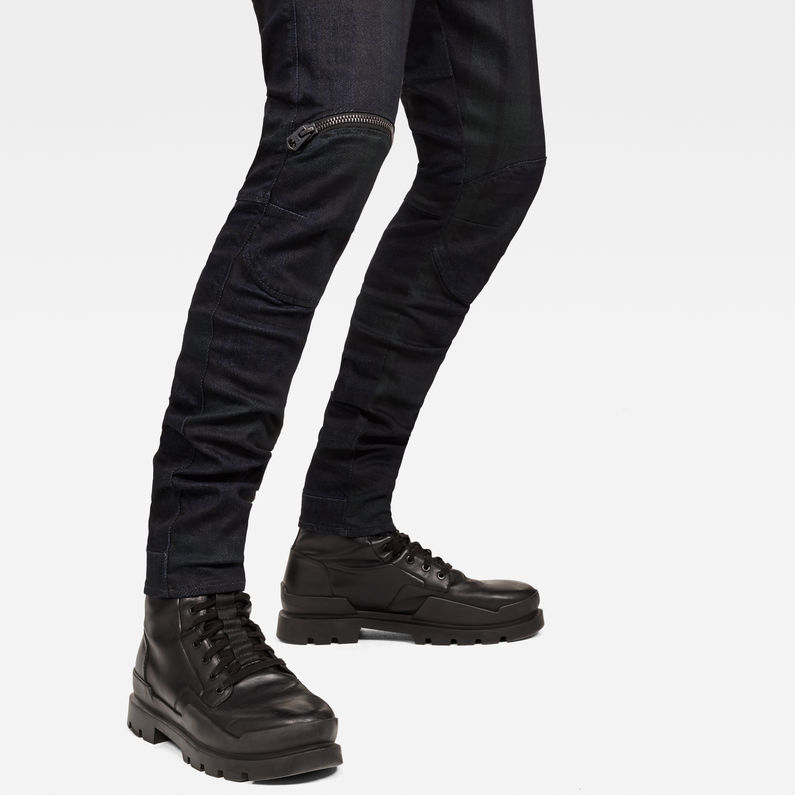 g star knee zipper jeans