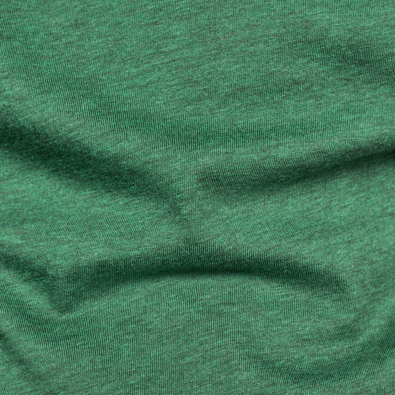 G-Star RAW® Base-S T-Shirt Green fabric shot