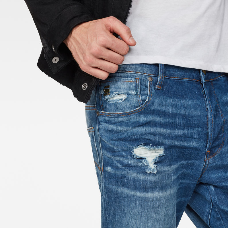 G-Star RAW® Arc 3D Relaxed Tapered Jeans Mittelblau