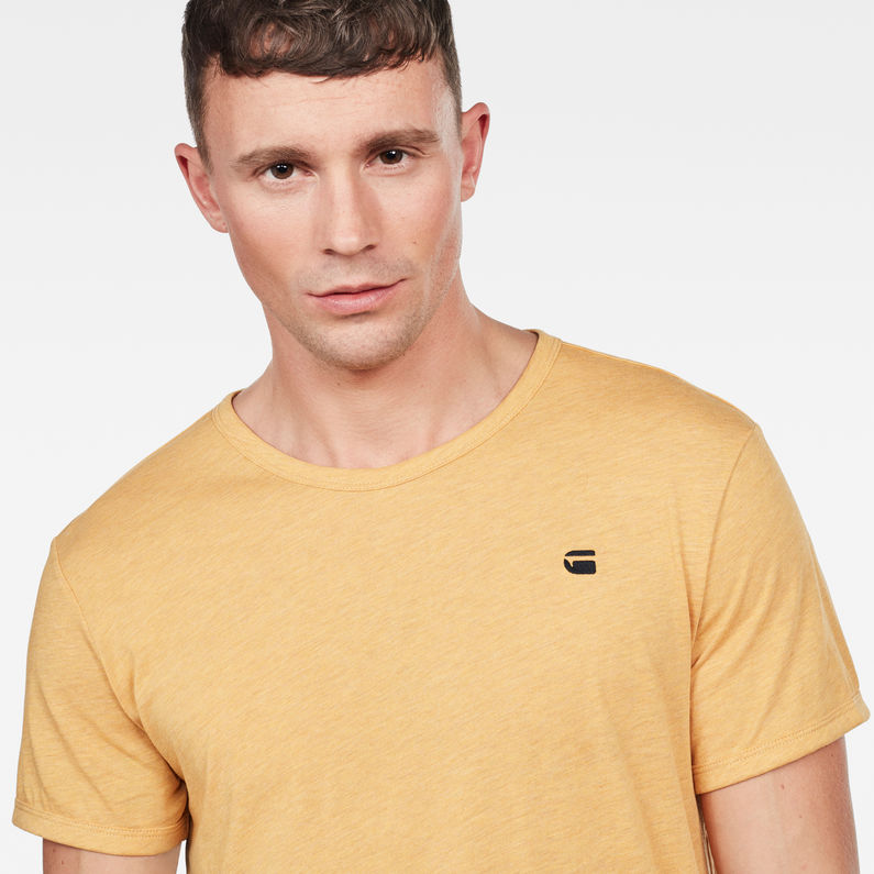 G-Star RAW® Base-S T-Shirt Orange detail shot
