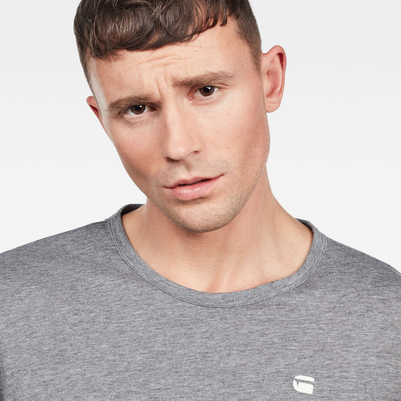 G-Star RAW® Base-S T-Shirt Grey detail shot