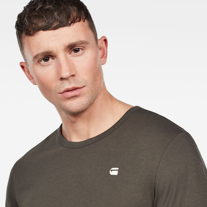 G-Star RAW® Base-S T-Shirt Grey detail shot