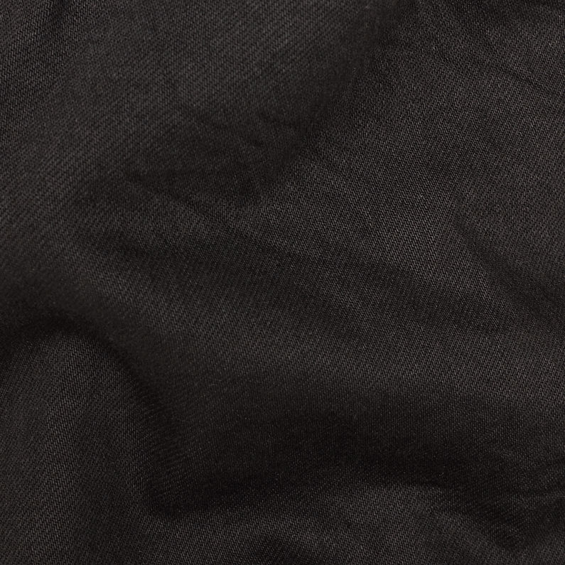 G-Star RAW® 3301 Slim Sherpa Jacket Black fabric shot