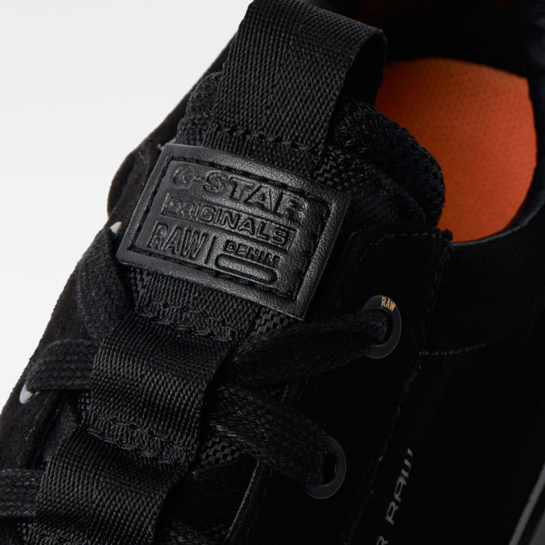 G-STAR® Rackam Core Sneakers Schwarz detail
