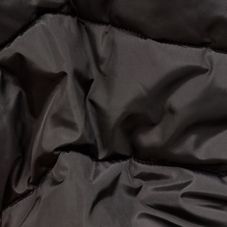 G-STAR® Attacc Hooded Overshirt Schwarz fabric shot