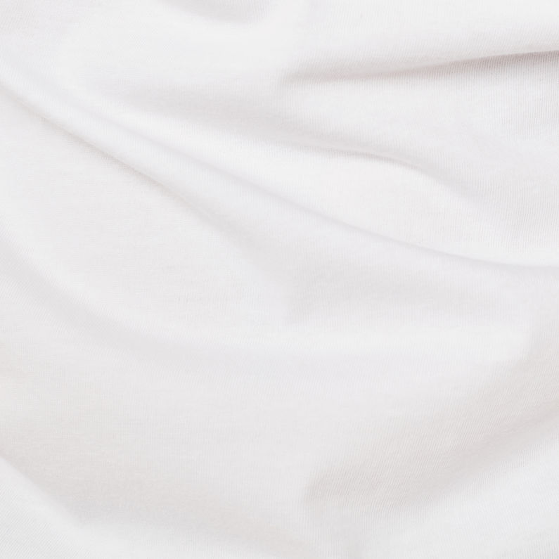 G-Star RAW® Graphic 3 T-Shirt White fabric shot