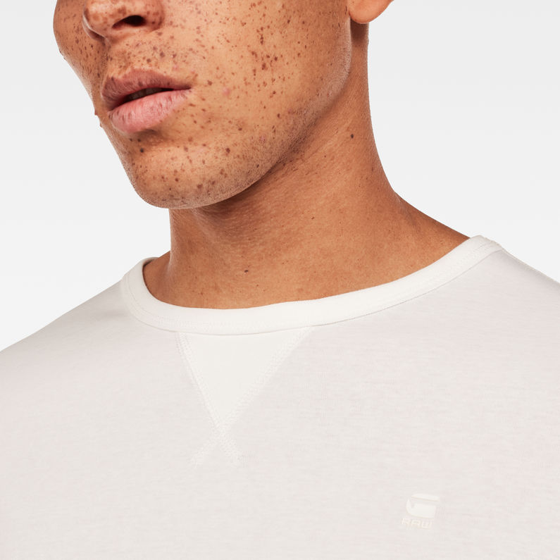G-Star RAW® Korpaz Slim T-Shirt Beige detail shot