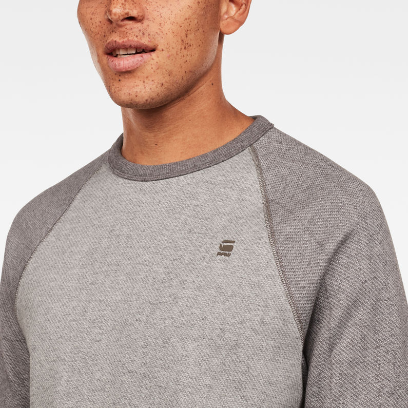 G-Star RAW® Jirgi T-Shirt Grey detail shot