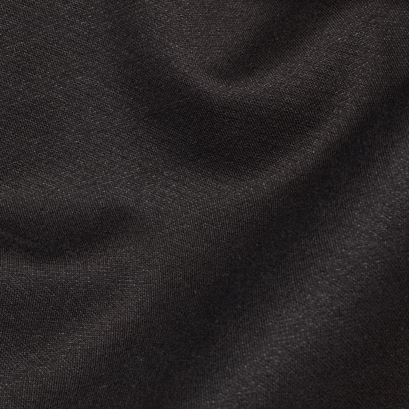 G-Star RAW® Jirgi Zip T-Shirt Negro fabric shot