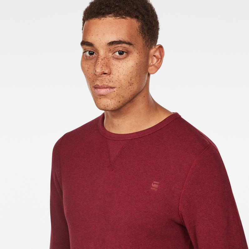 G-Star RAW® Korpaz Slim T-Shirt Red detail shot