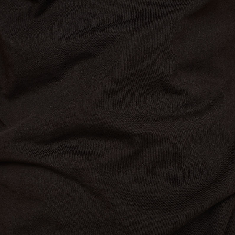 G-Star RAW® Graphic 2 T-Shirt Noir fabric shot