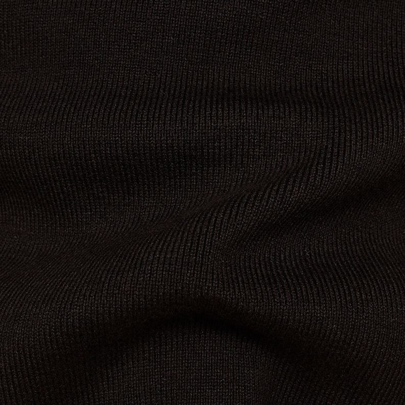 G-Star RAW® Voleska Knit ブラック fabric shot
