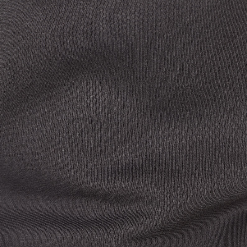 G-Star RAW® Satur Slim Cropped Sweat Pant Grau fabric shot
