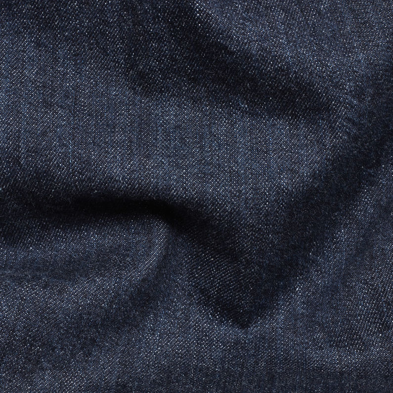 G-Star RAW® Type C Lumber Padded Overshirt Dunkelblau fabric shot