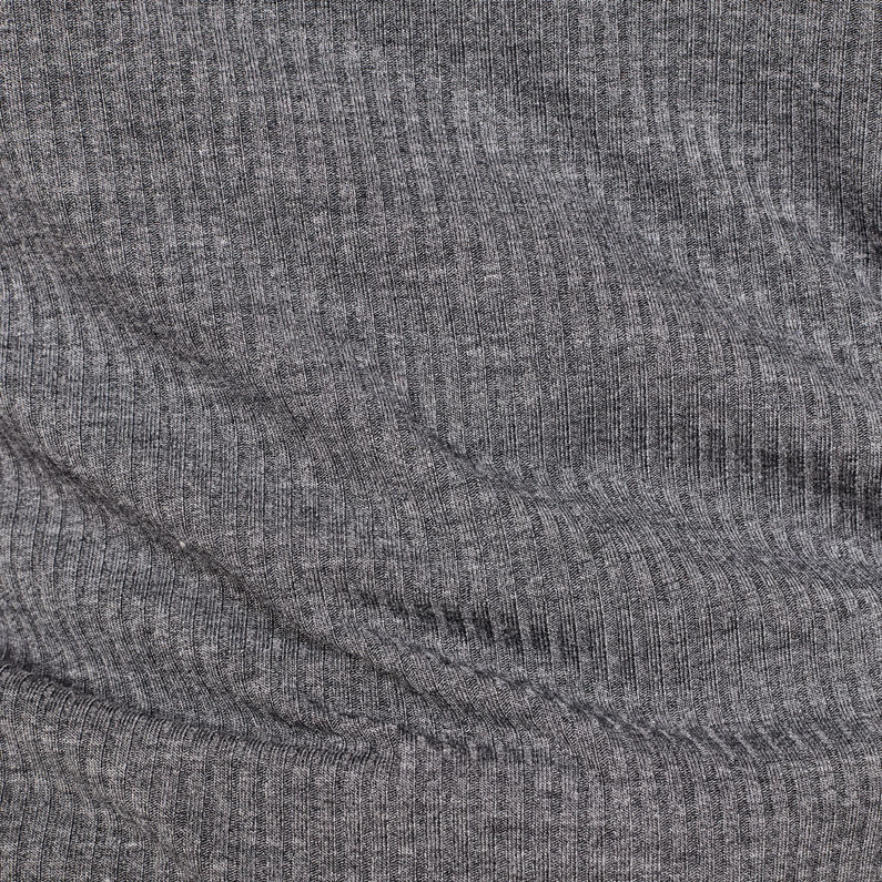 G-Star RAW® Silber Slim Turtle T-Shirt Grey fabric shot