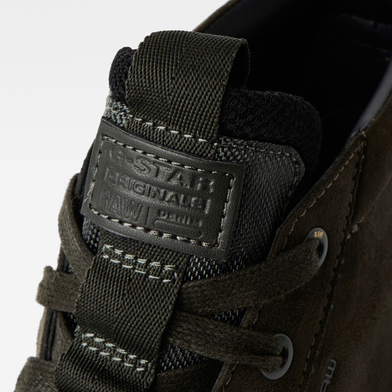 G-Star RAW® Rackam Core Mid Sneakers Groen detail