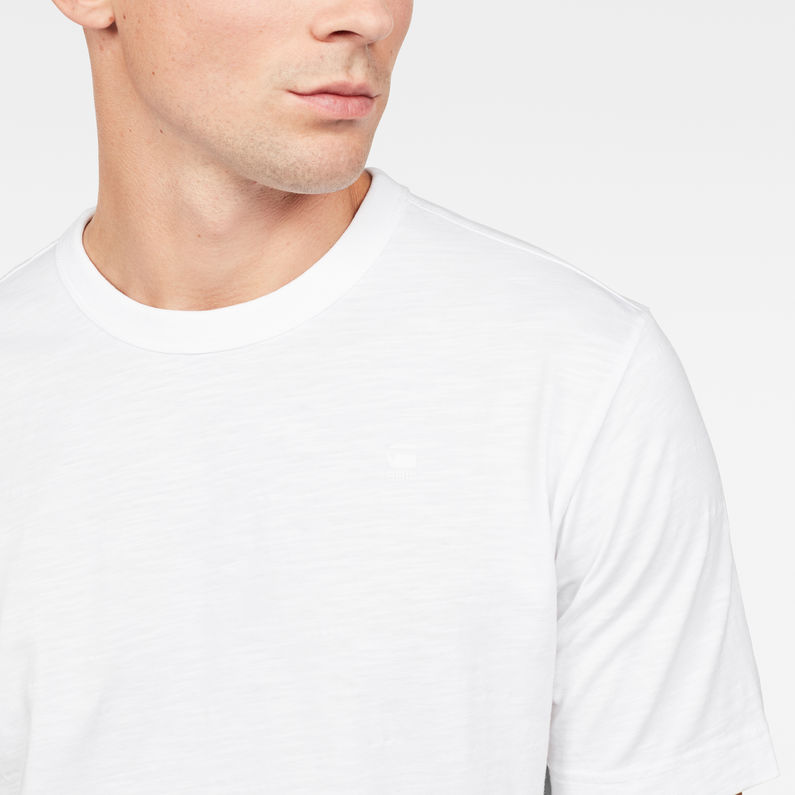 G-Star RAW® Conquaestor T-Shirt Blanc detail shot