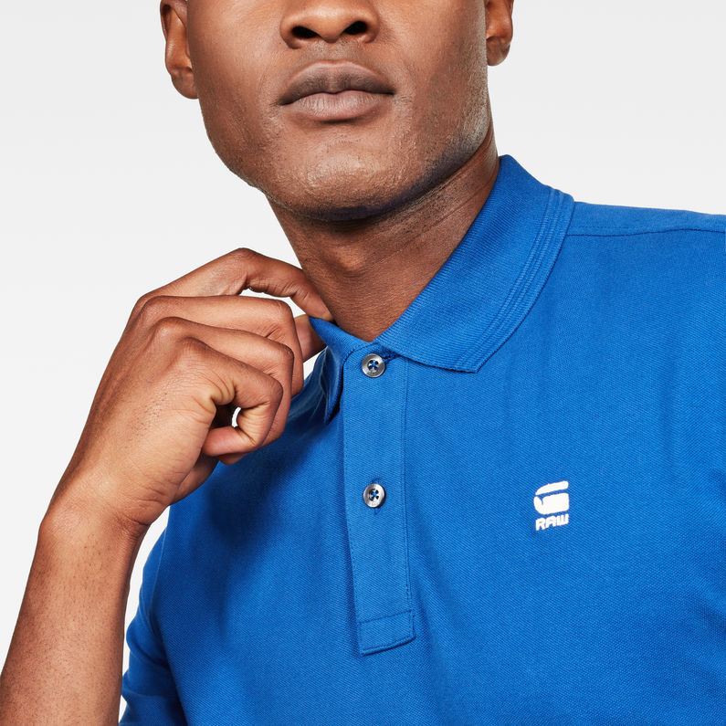 G-Star RAW® Dunda Slim Polo Medium blue