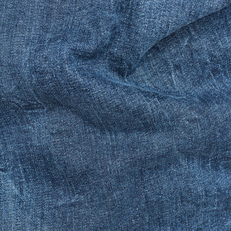 G-STAR® 3301 Slim Sherpa Jacke Mittelblau fabric shot